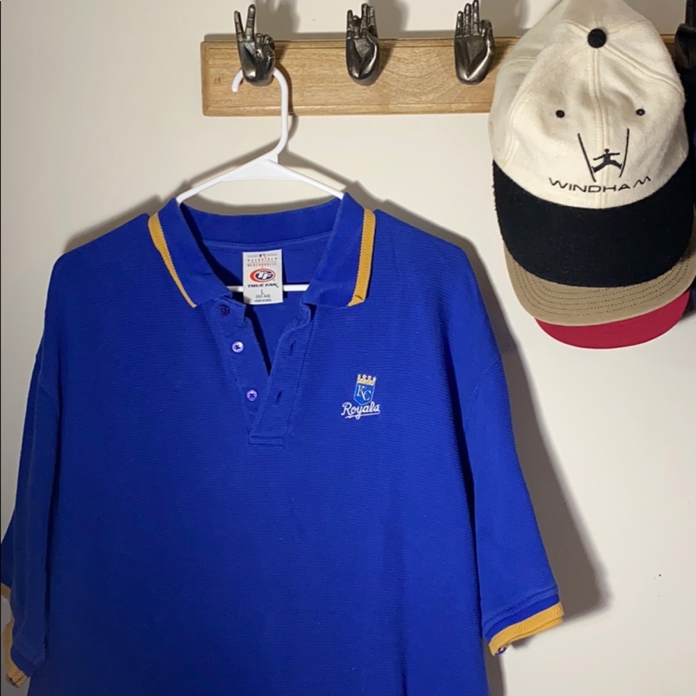 Vintage KC Royals Polo
